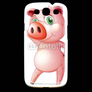 Coque Samsung Galaxy S3 Humour de cochon