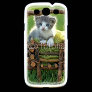 Coque Samsung Galaxy S3 Panier de chatton