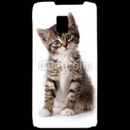 Coque LG P990 Chaton gris 3