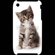 Coque iPhone 3G / 3GS Chaton gris 3