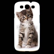 Coque Samsung Galaxy S3 Chaton gris 3