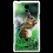 Coque Sony Xperia T Ecureuil