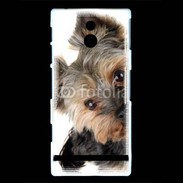 Coque Sony Xperia U Portrait de Yorkshire