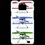 Coque Samsung Galaxy S2 Avion biplan
