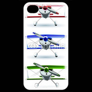 Coque iPhone 4 / iPhone 4S Avion biplan