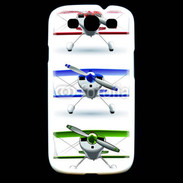 Coque Samsung Galaxy S3 Avion biplan