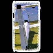 Coque Samsung Galaxy S Planeur vue de derrière