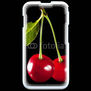Coque Samsung ACE S5830 Couple de cerises