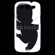 Coque Samsung Galaxy S3 Silhouette Cupidon