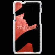 Coque Samsung Galaxy S2 Silhouette danse country