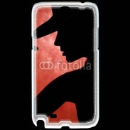 Coque Samsung Galaxy Note 2 Silhouette danse country