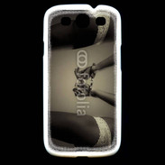 Coque Samsung Galaxy S3 Femme et menottes