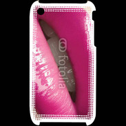 Coque iPhone 3G / 3GS Lèvres roses