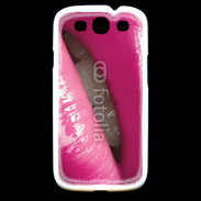 Coque Samsung Galaxy S3 Lèvres roses