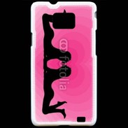 Coque Samsung Galaxy S2 Femmes qui s'embrassent