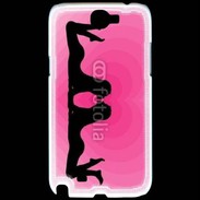 Coque Samsung Galaxy Note 2 Femmes qui s'embrassent