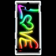 Coque SONY Xperia U Love en couleur