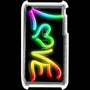 Coque iPhone 3G / 3GS Love en couleur