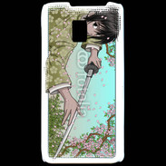 Coque LG P990 Samouraï manga