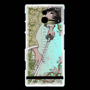Coque Sony Xperia U Samouraï manga
