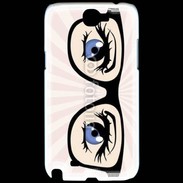 Coque Samsung Galaxy Note 2 Paire de lunettes