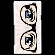 Coque Sony Xperia T Paire de lunettes