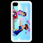 Coque iPhone 4 / iPhone 4S Garçon romantique