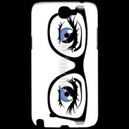 Coque Samsung Galaxy Note 2 Lunette manga