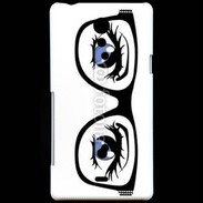Coque Sony Xperia T Lunette manga