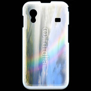 Coque Samsung ACE S5830 Arc en ciel à la montagne