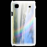 Coque Samsung Galaxy S Arc en ciel à la montagne