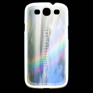 Coque Samsung Galaxy S3 Arc en ciel à la montagne