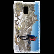 Coque LG P990 Randonnée à la montagne