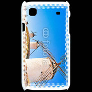 Coque Samsung Galaxy S Paysage avec des moulins