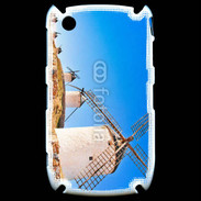 Coque Black Berry 8520 Paysage avec des moulins
