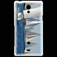 Coque Sony Xperia T Régate en mer