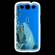 Coque Samsung Galaxy S3 Requin citron