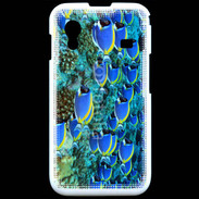 Coque Samsung ACE S5830 Banc de poissons bleus