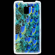 Coque LG P990 Banc de poissons bleus