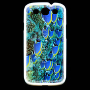 Coque Samsung Galaxy S3 Banc de poissons bleus