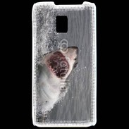 Coque LG P990 Attaque de requin blanc