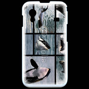 Coque Samsung ACE S5830 Orque noir et blanc