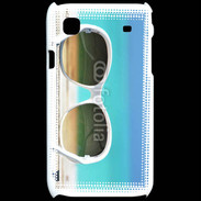 Coque Samsung Galaxy S Lunette de soleil sur la plage