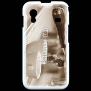 Coque Samsung ACE S5830 Expresso noir et blanc
