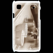 Coque Samsung Galaxy S Expresso noir et blanc