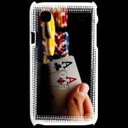Coque Samsung Galaxy S Poker paire d'as