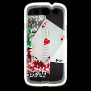 Coque Samsung Galaxy S3 Paire d'as au poker 6