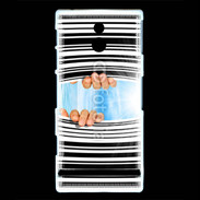 Coque Sony Xperia U Code barre ensoleillé