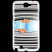 Coque Samsung Galaxy Note 2 Code barre ensoleillé