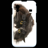 Coque Samsung ACE S5830 Chat noir et blanc